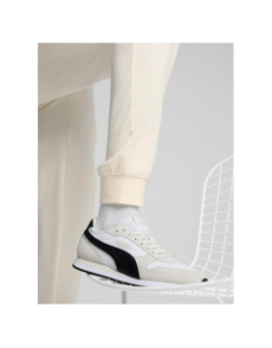 Pantalon jogging essentials elevated écru homme - Puma