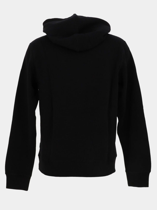 Sweat à capuche frederiksberg box noir homme - Jack & Jones