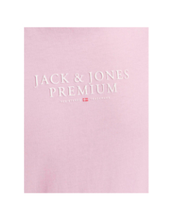 T-shirt à manches courtes archie rose homme - Jack & Jones