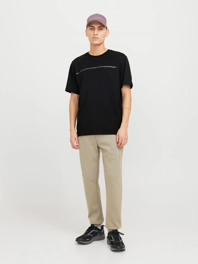 T-shirt à manches courtes jcofusion noir homme - Jack & Jones