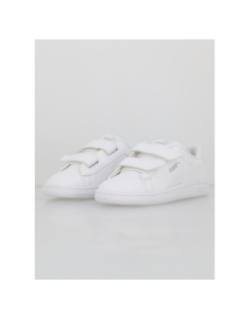 Baskets à scratch smash 3.0 holo blanc fille - Puma