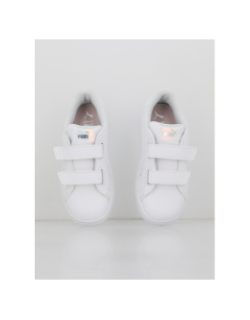 Baskets à scratch smash 3.0 holo blanc fille - Puma