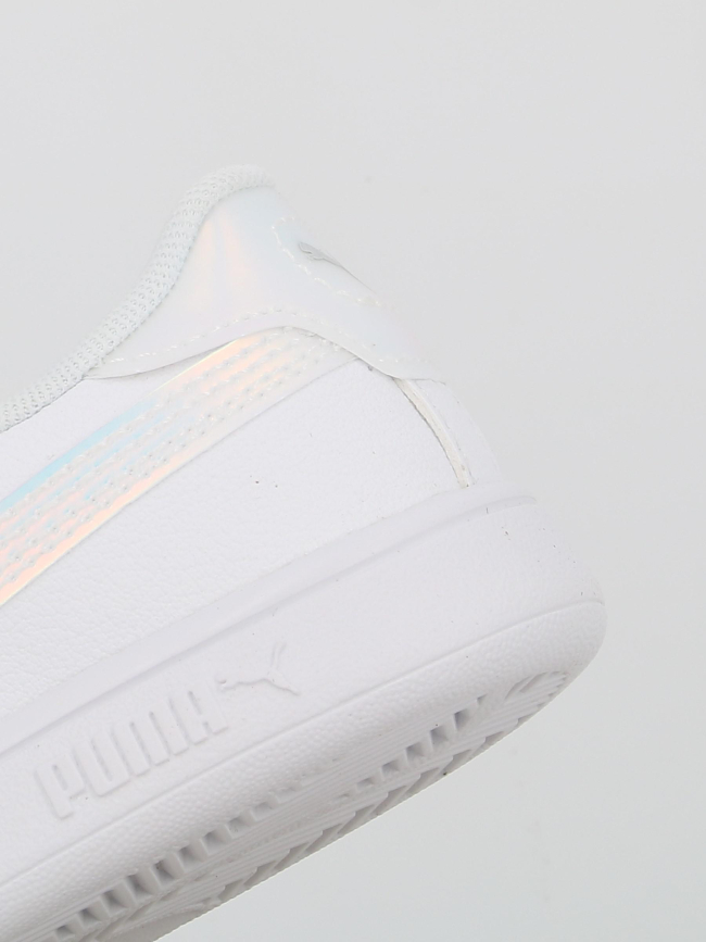 Baskets à scratch smash 3.0 holo blanc fille - Puma