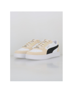 Baskets caven 2 lux blanc beige noir homme - Puma