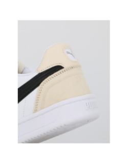 Baskets caven 2 lux blanc beige noir homme - Puma