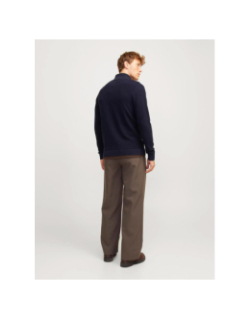Cardigan zippé jprblurony bleu marine homme - Jack & Jones