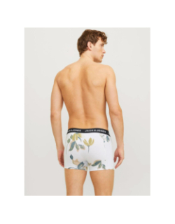 Pack 3 boxers abstract floral noir homme - Jack & Jones