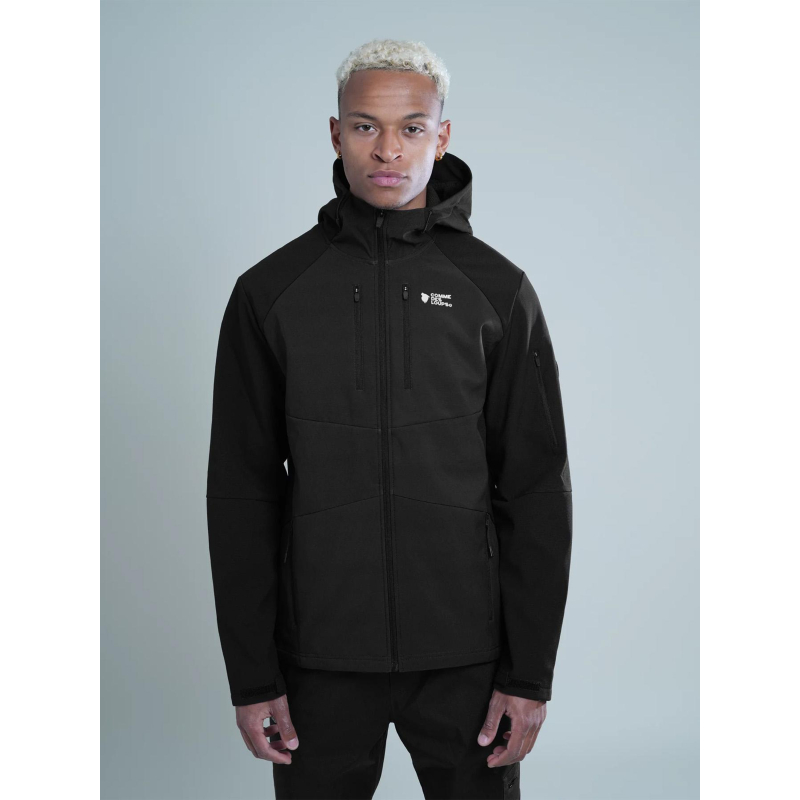 Veste softshell wolftrain noir homme - Comme Des Loups
