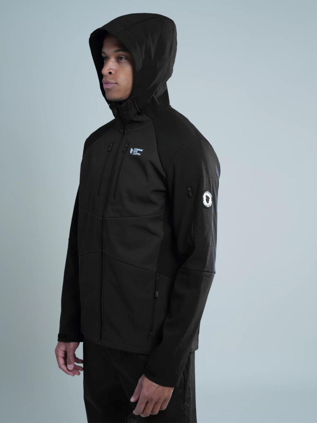 Veste softshell wolftrain noir homme - Comme Des Loups