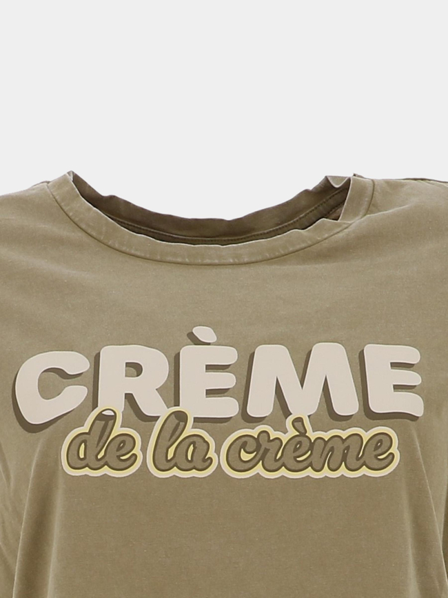 T-shirt ajilla vert femme - Vero Moda