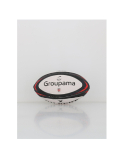 Ballon de rugby replica stade toulousain taille midi blanc - Gilbert