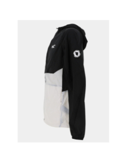 Veste coupe-vent bolt noir blanc homme - Comme Des Loups