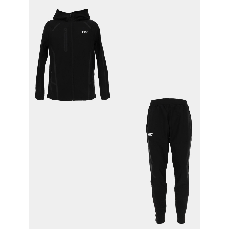 Ensemble veste jogging fight noir homme - Comme Des Loups