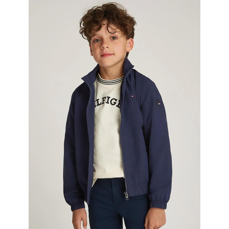 Veste imperméable bleu marine garçon - Tommy Hilfiger