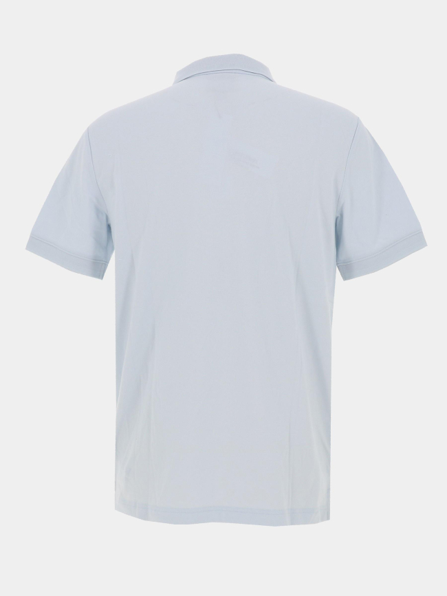 Polo slim en piqué thermo tech bleu clair homme - Calvi Klein