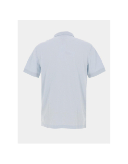Polo slim en piqué thermo tech bleu clair homme - Calvi Klein