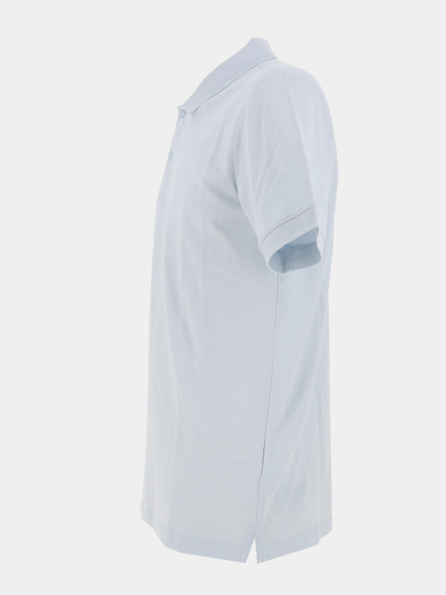 Polo slim en piqué thermo tech bleu clair homme - Calvi Klein