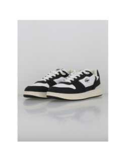 Baskets t-clip set noir et blanc homme - Lacoste