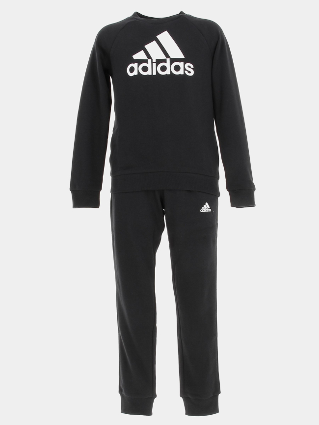 Ensemble de Survêtement sweat jogging noir garçon - Adidas