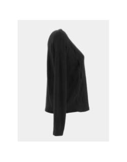 Pull dentelle tonsy noir femme - JDY