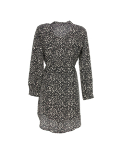 Robe chemise piper noir femme - JDY