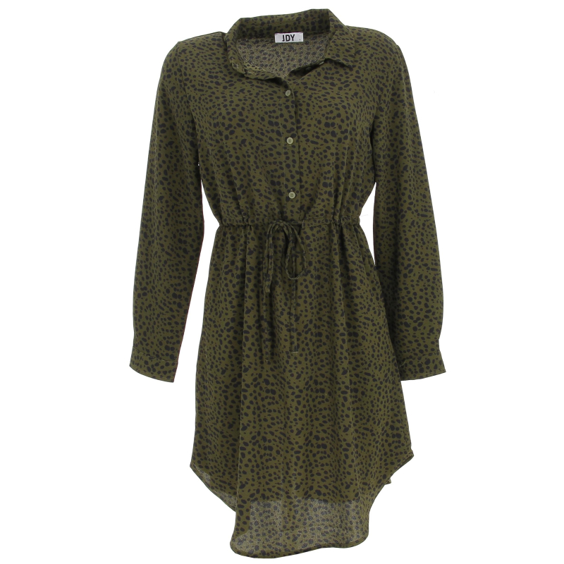 Robe chemise piper vert forêt femme - JDY