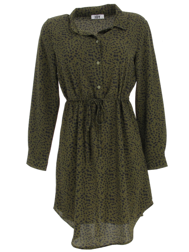 Robe chemise piper vert forêt femme - JDY