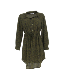 Robe chemise piper vert forêt femme - JDY