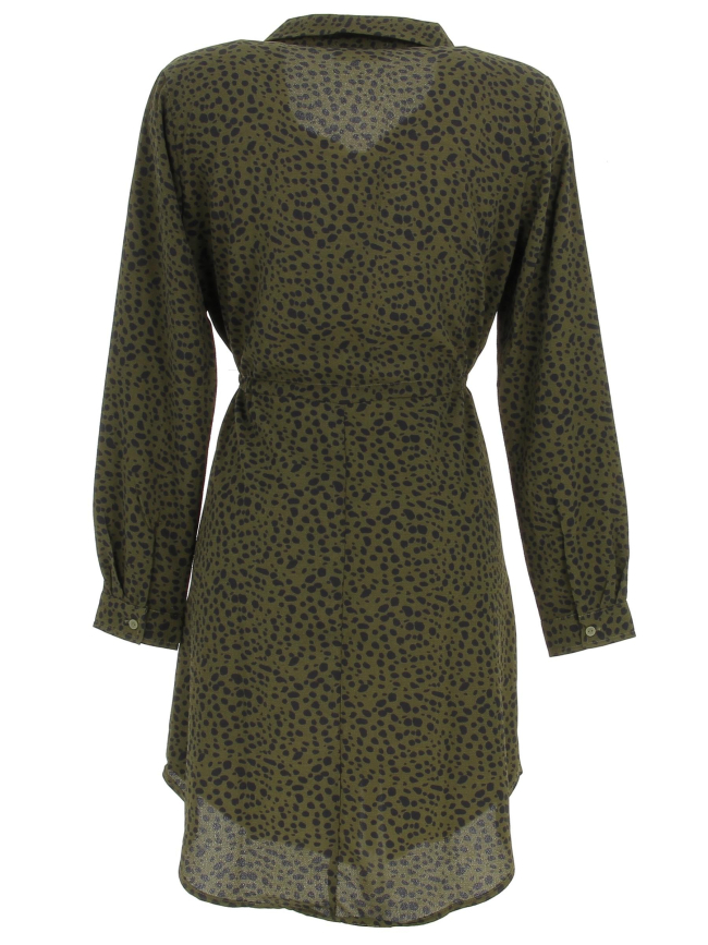 Robe chemise piper vert forêt femme - JDY