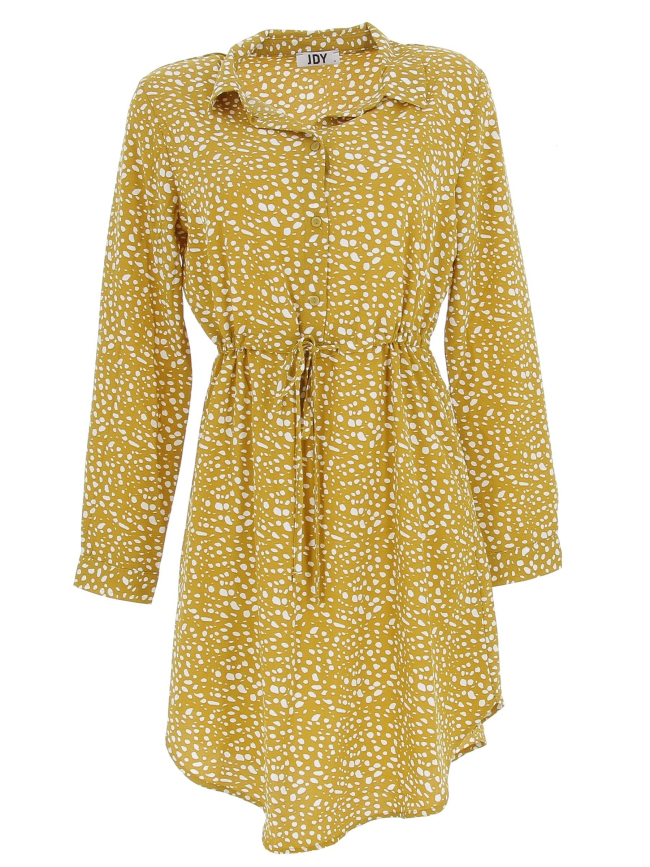 Robe chemise piper jaune femme - JDY