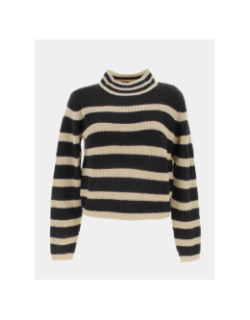 Pull justy eva rayé noir femme - JDY
