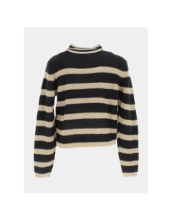 Pull justy eva rayé noir femme - JDY