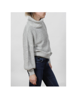 Pull col roulé megan gris femme - JDY