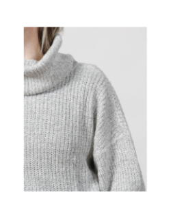 Pull col roulé megan gris femme - JDY