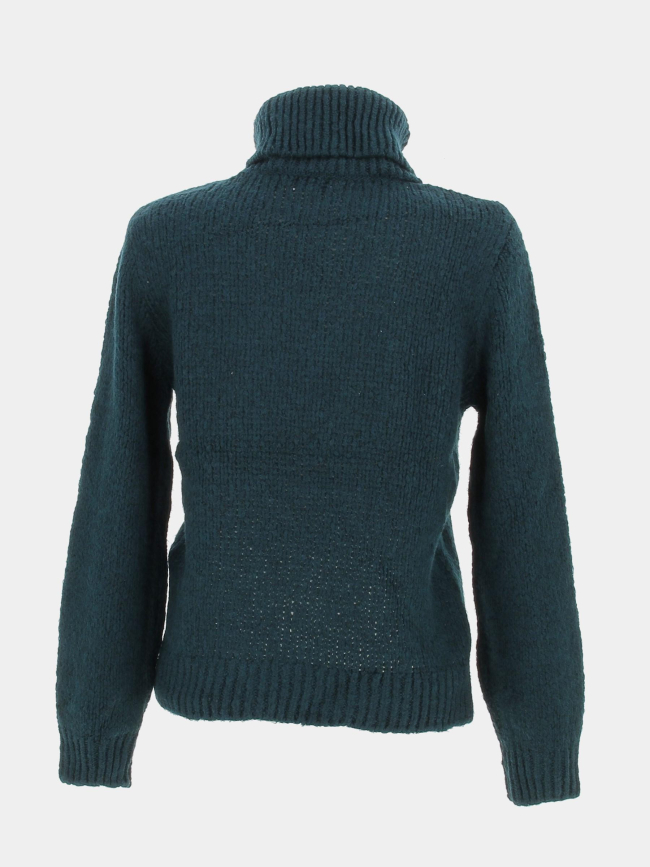 Pull col roulé dinea bleu pétrole femme - JDY