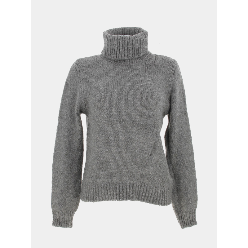 Pull col roulé dinea smoked gris femme - JDY