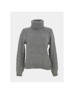 Pull col roulé dinea smoked gris femme - JDY