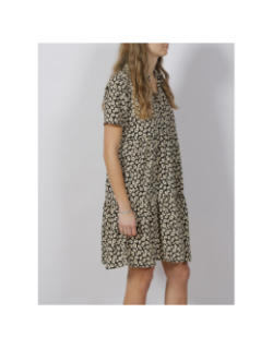 Robe piper animal noir femme - JDY
