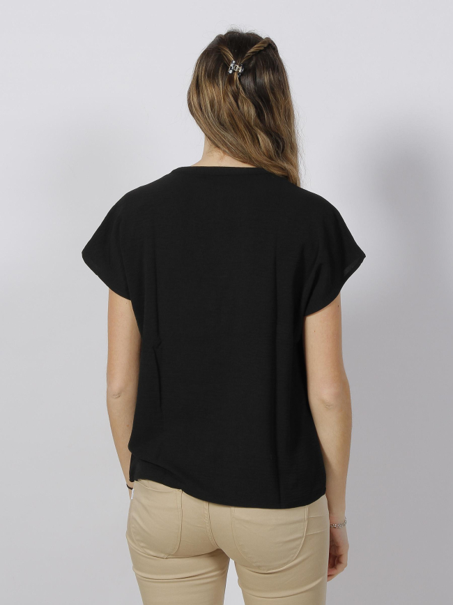 T-shirt lion noir femme - JDY