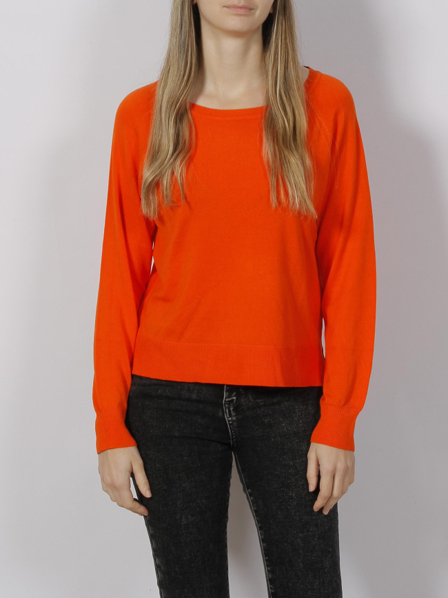 Pull fin plum orange femme - JDY