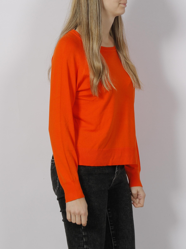 Pull fin plum orange femme - JDY