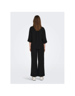 Chemisier ample 3/4 divya noir femme - JDY