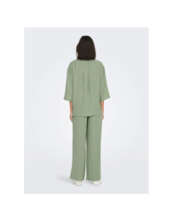 Chemisier ample 3/4 divya vert femme - JDY