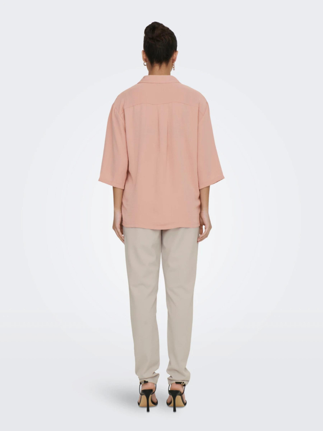 Chemisier ample 3/4 divya rose femme - JDY