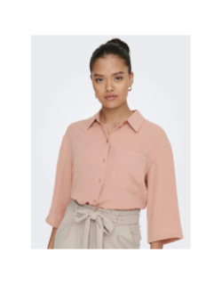 Chemisier ample 3/4 divya rose femme - JDY