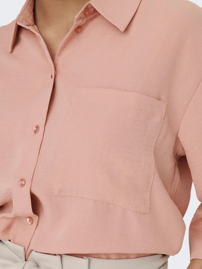 Chemisier ample 3/4 divya rose femme - JDY