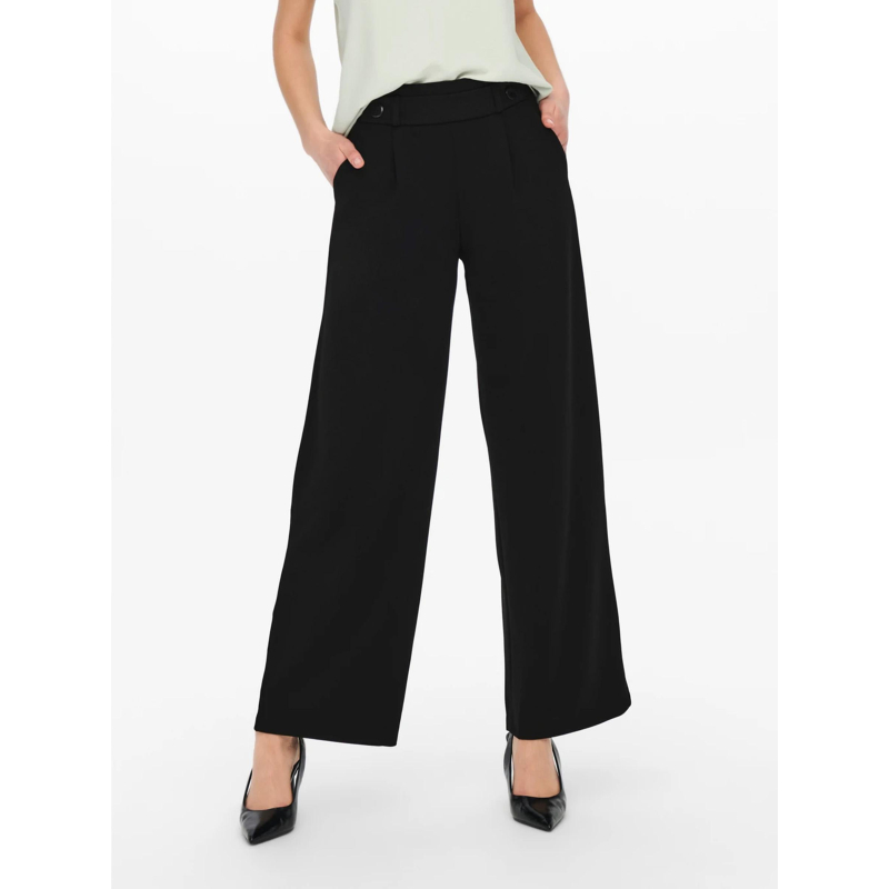Pantalon fluide large geggo noir femme - JDY