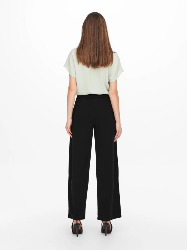 Pantalon fluide large geggo noir femme - JDY