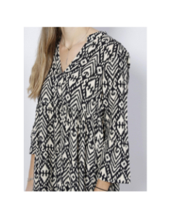 Robe courte imprimé bora noir femme - JDY