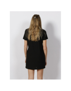 Robe droite ajouré cathinka noir femme - JDY